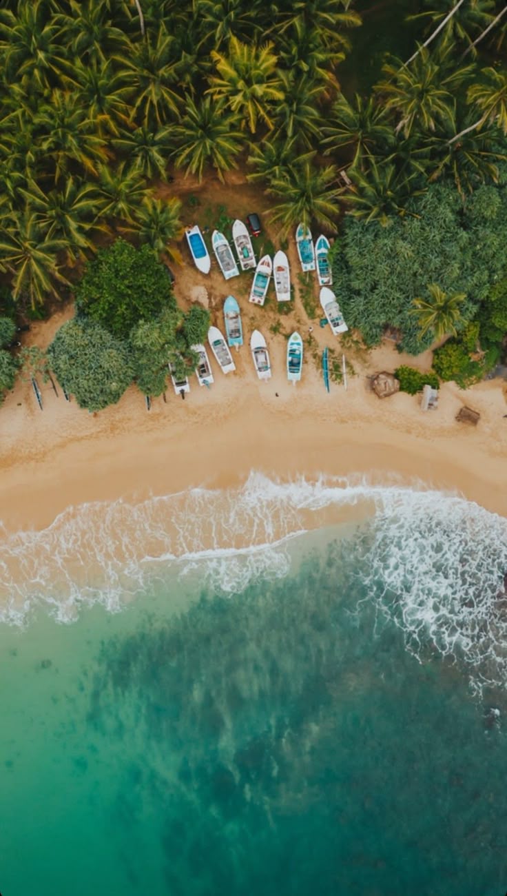 The southern coast of Sri Lanka