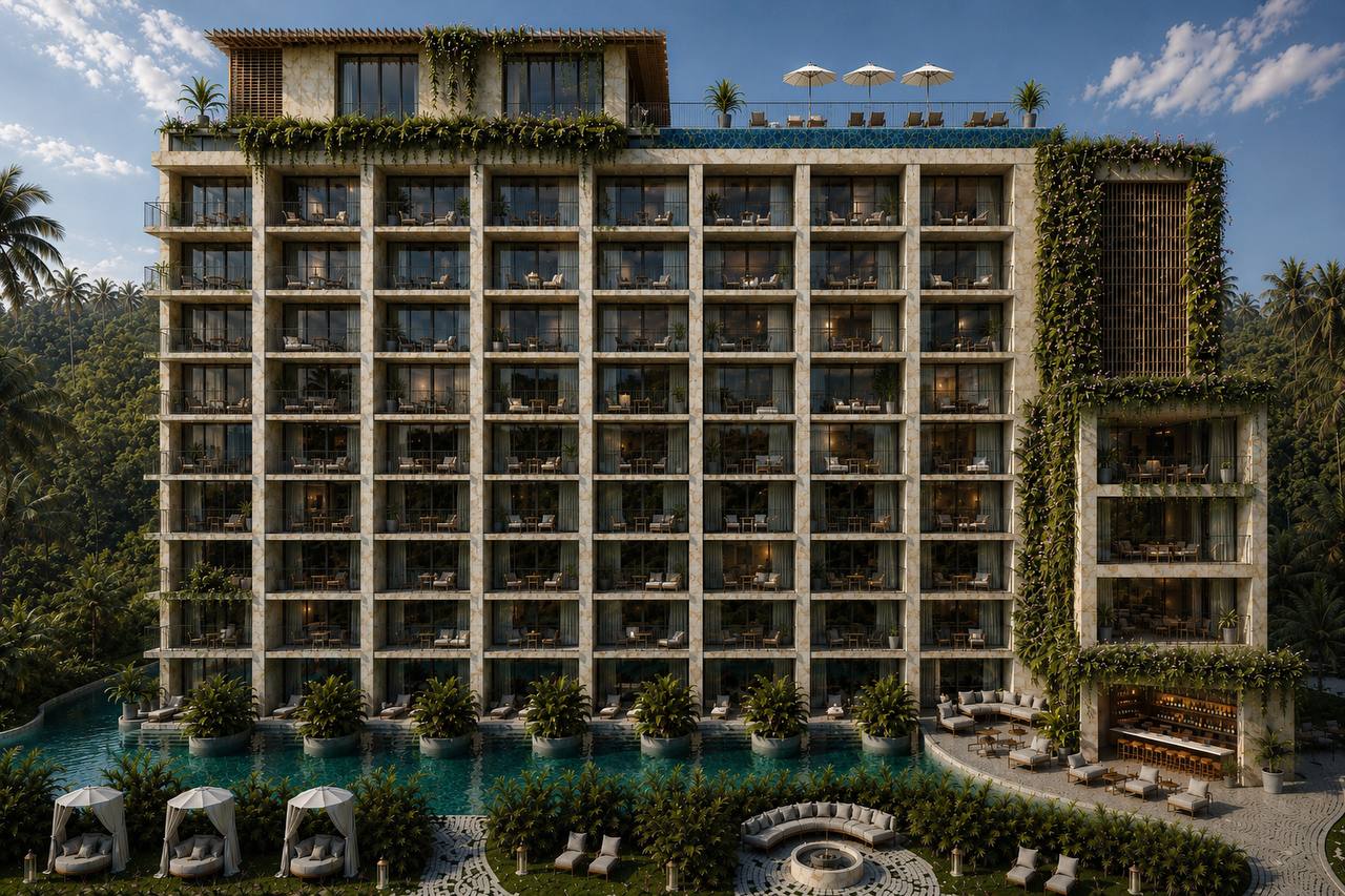Mirissa Y — daytime facade render